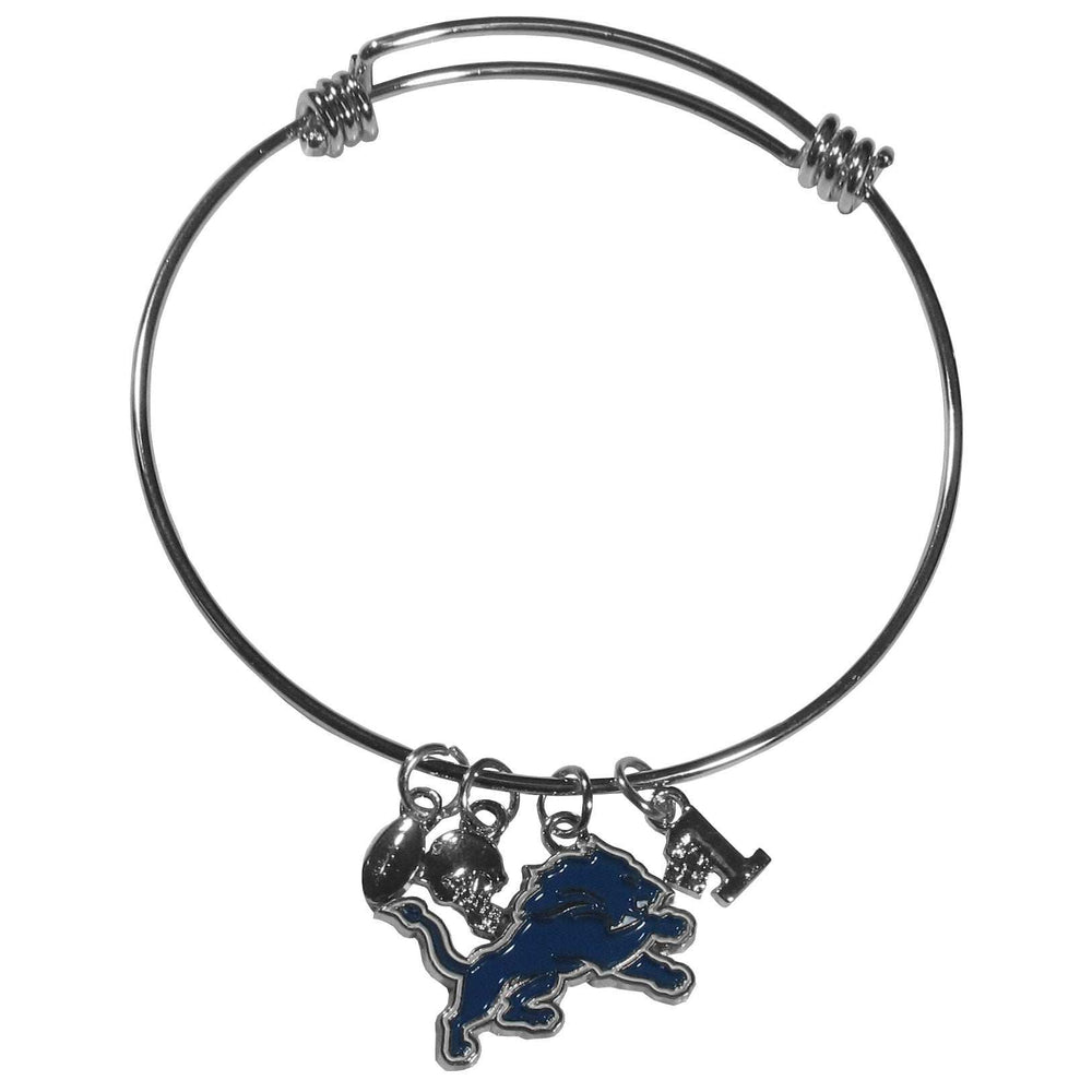 Detroit Lions Charm Bangle Bracelet - Detroit Lions - Flyclothing LLC