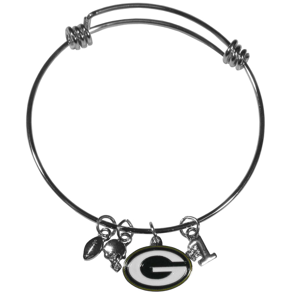Green Bay Packers Charm Bangle Bracelet - Green Bay Packers - Flyclothing LLC
