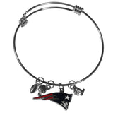 New England Patriots Charm Bangle Bracelet - New England Patriots - Flyclothing LLC