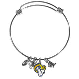 Los Angeles Rams Charm Bangle Bracelet - Los Angeles Rams - Flyclothing LLC