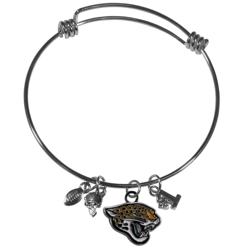 Jacksonville Jaguars Charm Bangle Bracelet - Jacksonville Jaguars - Flyclothing LLC