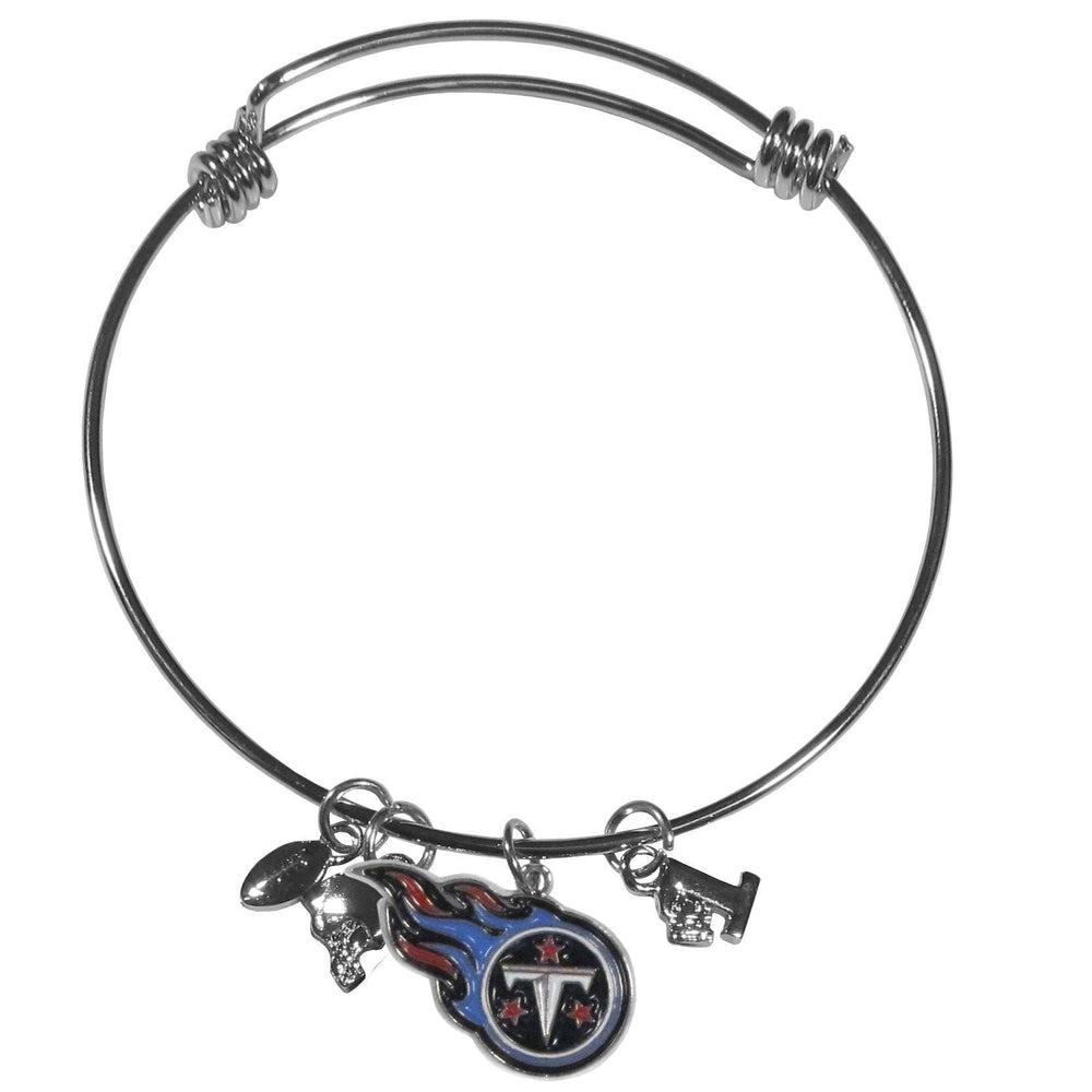 Tennessee Titans Charm Bangle Bracelet - Tennessee Titans - Flyclothing LLC