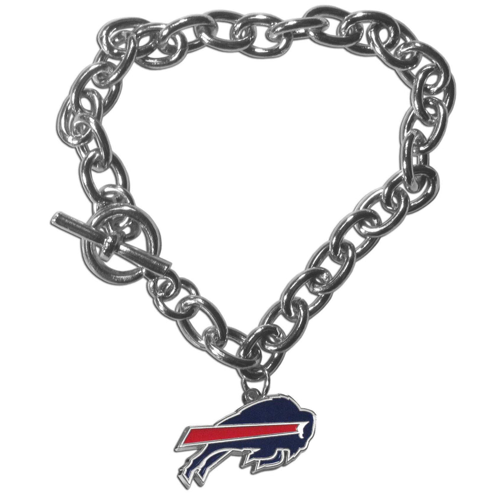 Buffalo Bills Charm Chain Bracelet - Buffalo Bills - Flyclothing LLC