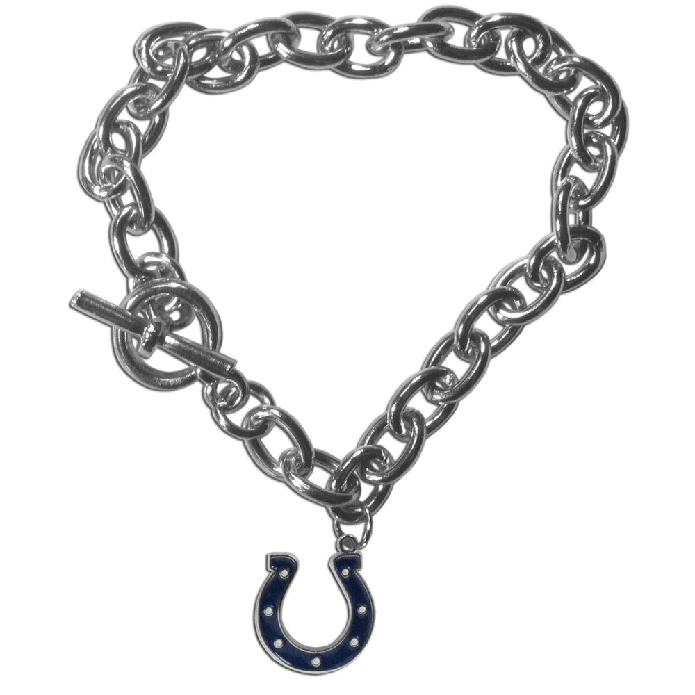 Indianapolis Colts Charm Chain Bracelet - Indianapolis Colts - Flyclothing LLC