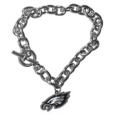 Philadelphia Eagles Charm Chain Bracelet - Philadelphia Eagles - Flyclothing LLC