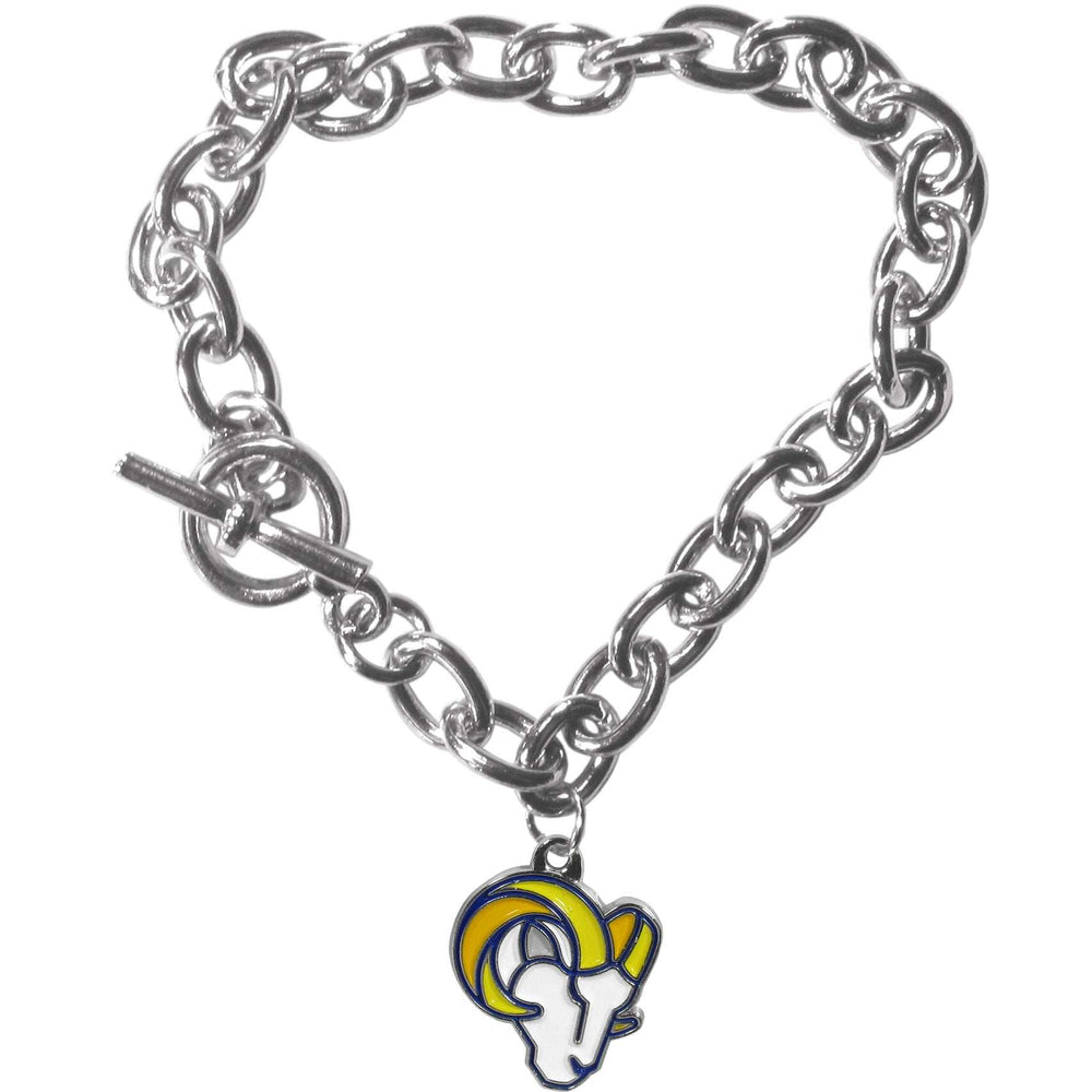 Los Angeles Rams Charm Chain Bracelet - Los Angeles Rams - Flyclothing LLC