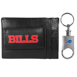 Buffalo Bills Leather Cash & Cardholder & Valet Key Chain - Buffalo Bills - Flyclothing LLC