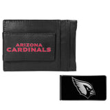 Arizona Cardinals Leather Cash & Cardholder & Black Money Clip - Arizona Cardinals - Flyclothing LLC