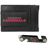 Arizona Cardinals Leather Cash & Cardholder & Key Organizer - Arizona Cardinals - Flyclothing LLC