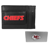 Kansas City Chiefs Leather Cash & Cardholder & Money Clip - Kansas City Chiefs - Flyclothing LLC