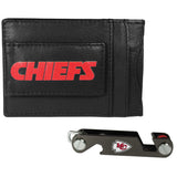 Kansas City Chiefs Leather Cash & Cardholder & Key Organizer - Kansas City Chiefs - Flyclothing LLC