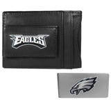 Philadelphia Eagles Leather Cash & Cardholder & Money Clip - Philadelphia Eagles - Flyclothing LLC
