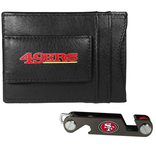 San Francisco 49ers Leather Cash & Cardholder & Key Organizer - San Francisco 49ers - Flyclothing LLC