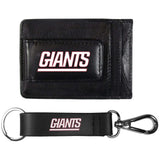 New York Giants Leather Cash & Cardholder & Strap Key Chain - New York Giants - Flyclothing LLC