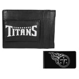 Tennessee Titans Leather Cash & Cardholder & Black Money Clip - Tennessee Titans - Flyclothing LLC