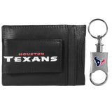 Houston Texans Leather Cash & Cardholder & Valet Key Chain - Houston Texans - Flyclothing LLC