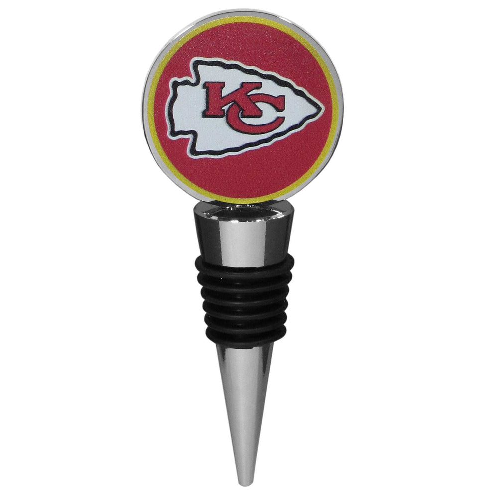 Kansas City Chiefs Logo Wine Stopper - Kansas City Chiefs - Flyclothing LLC