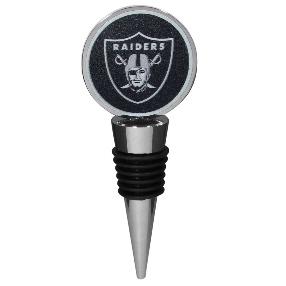 Las Vegas Raiders Logo Wine Stopper - Las Vegas Raiders - Flyclothing LLC