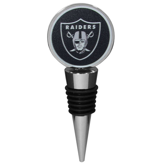 Las Vegas Raiders Logo Wine Stopper - Las Vegas Raiders - Flyclothing LLC