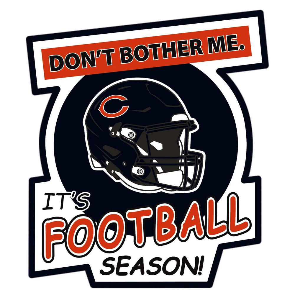 Chicago Bears Don't Bother Me Auto Decal - Chicago Bears - Flyclothing LLC