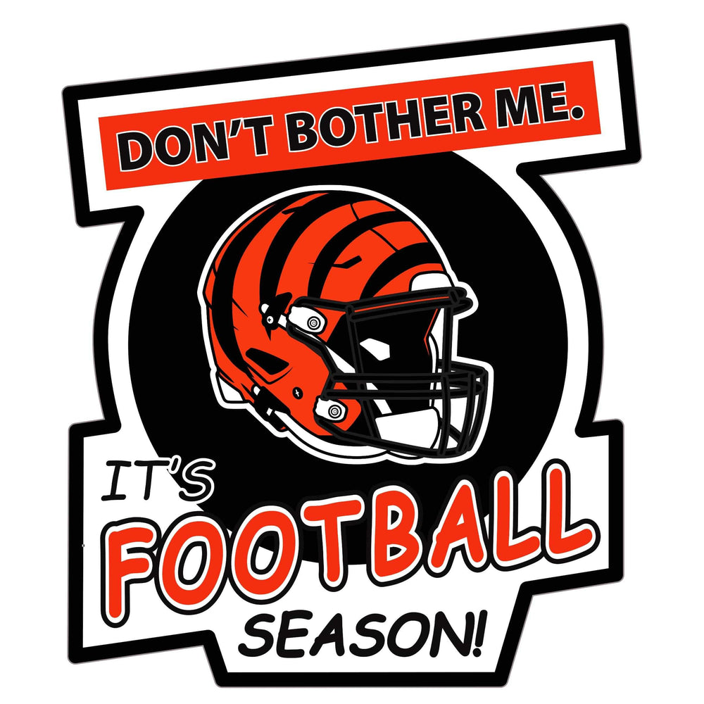 Cincinnati Bengals Don't Bother Me Auto Decal - Cincinnati Bengals - Flyclothing LLC
