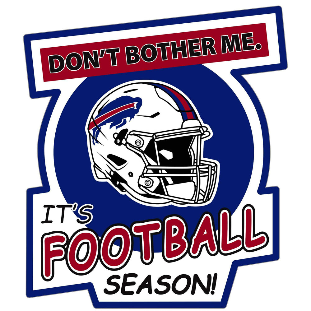 Buffalo Bills Don't Bother Me Auto Decal - Buffalo Bills - Flyclothing LLC