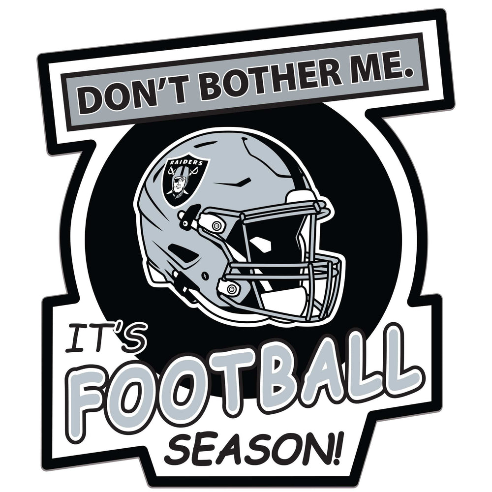 Las Vegas Raiders Don't Bother Me Auto Decal - Las Vegas Raiders - Flyclothing LLC