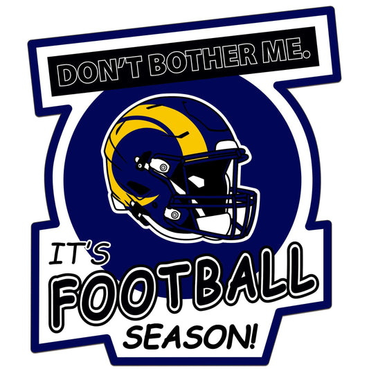 Los Angeles Rams Don't Bother Me Auto Decal - Los Angeles Rams - Flyclothing LLC