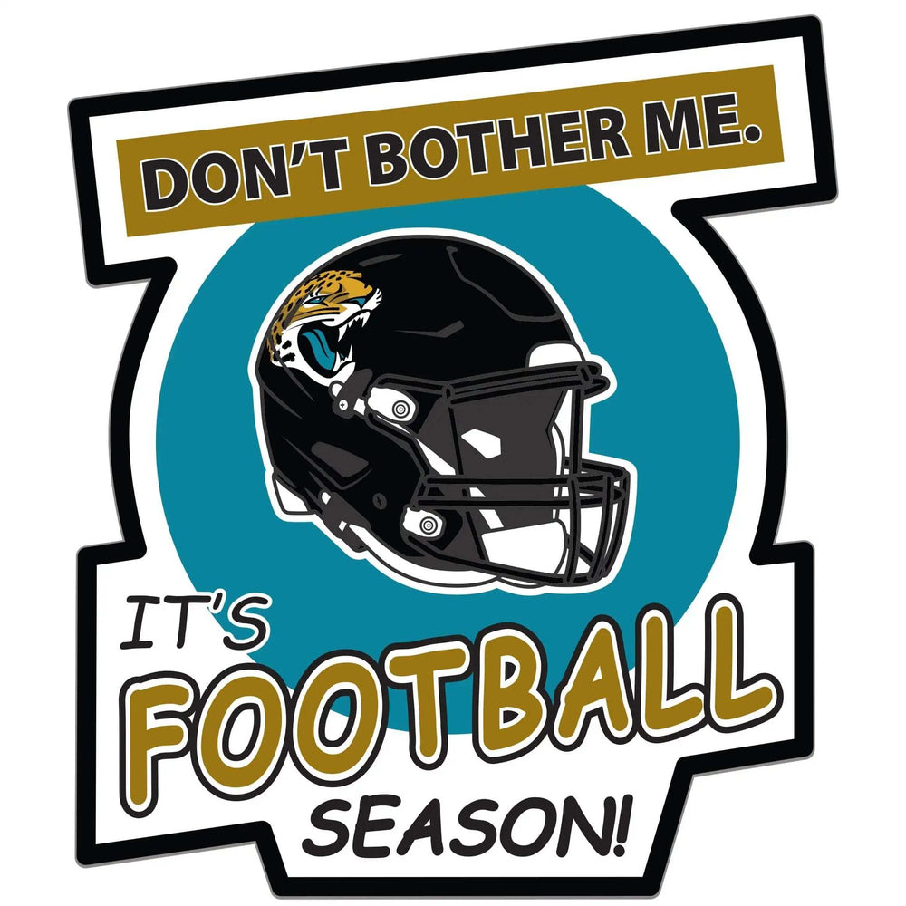 Jacksonville Jaguars Don't Bother Me Auto Decal - Jacksonville Jaguars - Flyclothing LLC