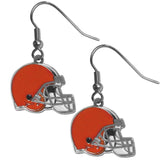Cleveland Browns Chrome Dangle Earrings - Cleveland Browns - Flyclothing LLC