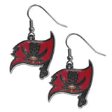 Tampa Bay Buccaneers Chrome Dangle Earrings - Tampa Bay Buccaneers - Flyclothing LLC