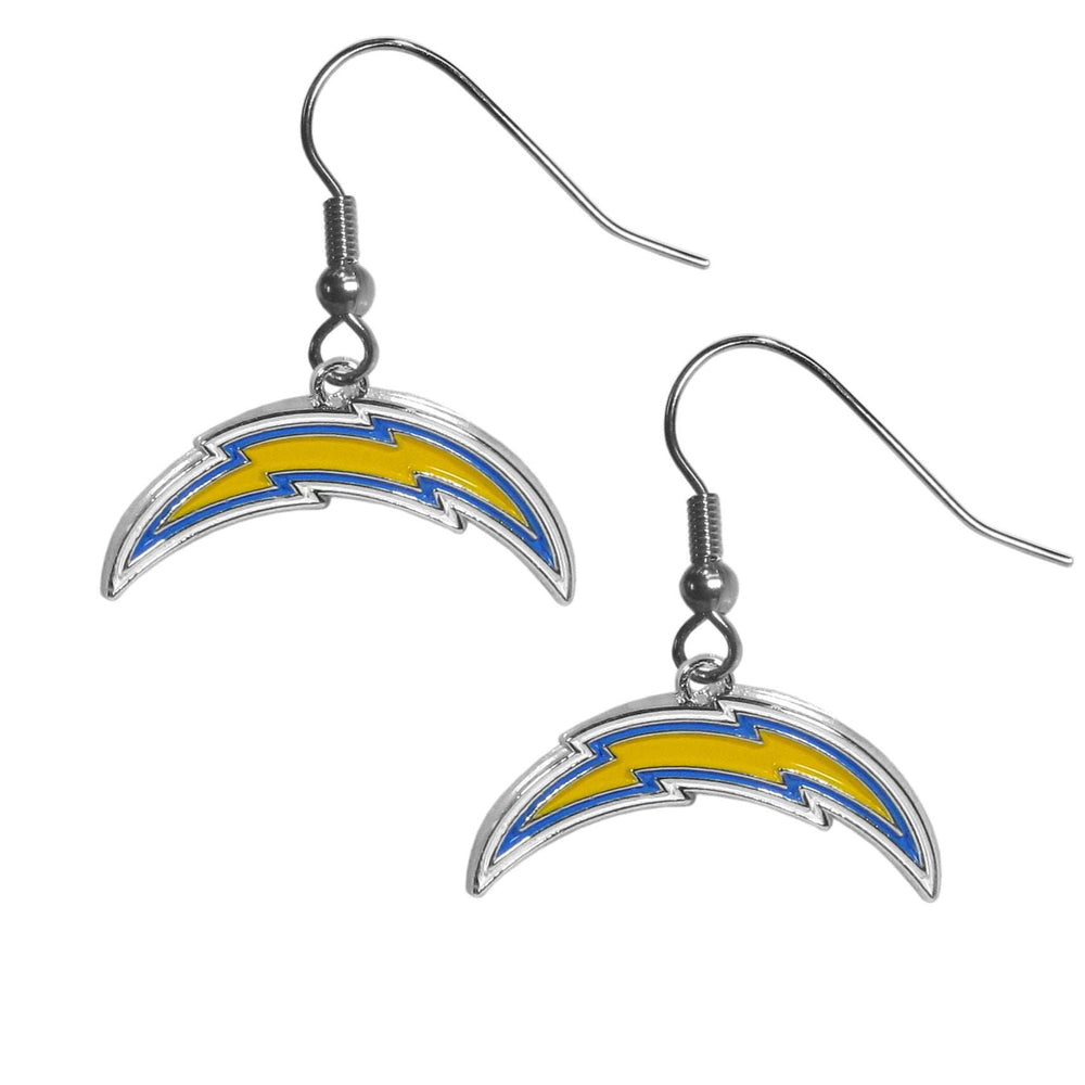 Los Angeles Chargers Chrome Dangle Earrings - Los Angeles Chargers - Flyclothing LLC