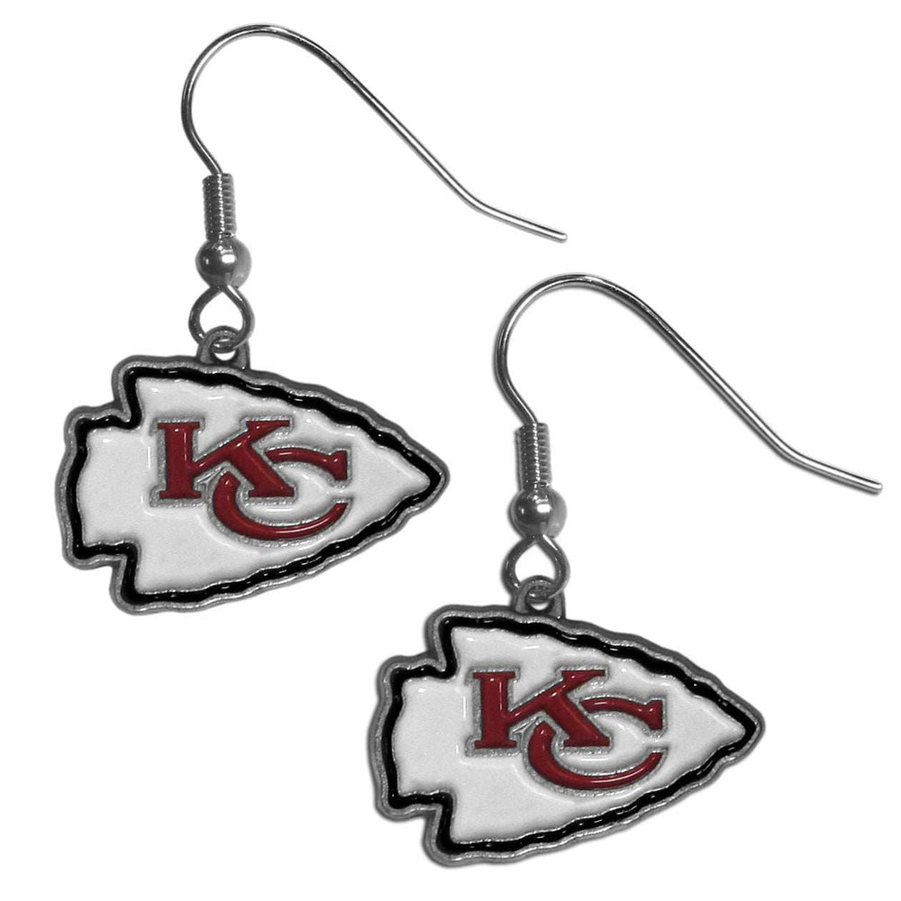 Kansas City Chiefs Dangle Earrings - Kansas City Chiefs - Flyclothing LLC