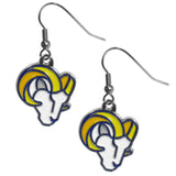 Los Angeles Rams Chrome Dangle Earrings - Los Angeles Rams - Flyclothing LLC