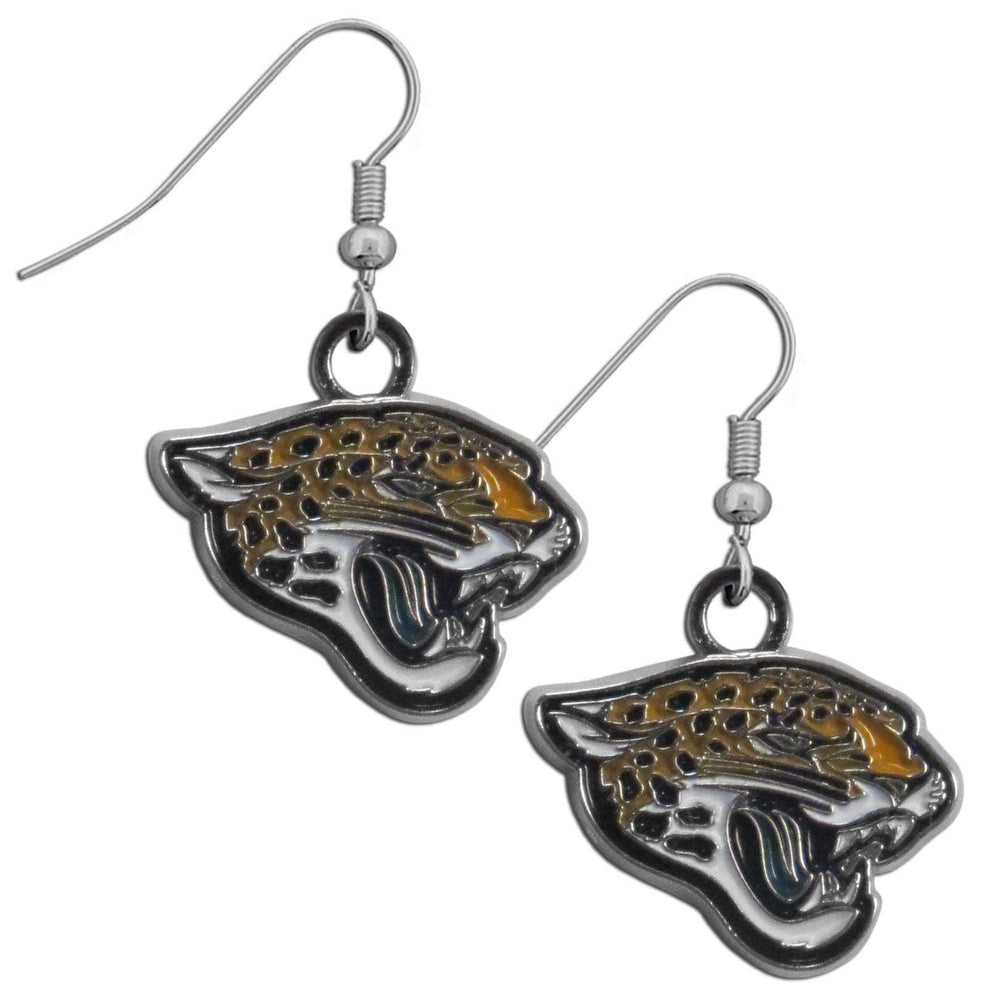 Jacksonville Jaguars Chrome Dangle Earrings - Jacksonville Jaguars - Flyclothing LLC