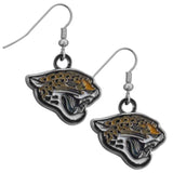 Jacksonville Jaguars Chrome Dangle Earrings - Jacksonville Jaguars - Flyclothing LLC