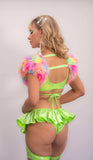 J-Valentine FE201 - Ruffle Garter Bottom - J. Valentine - Flyclothing LLC