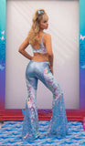 J-Valentine FE206 - Mixed Metals Sequin Bell Bottom - J. Valentine - Flyclothing LLC