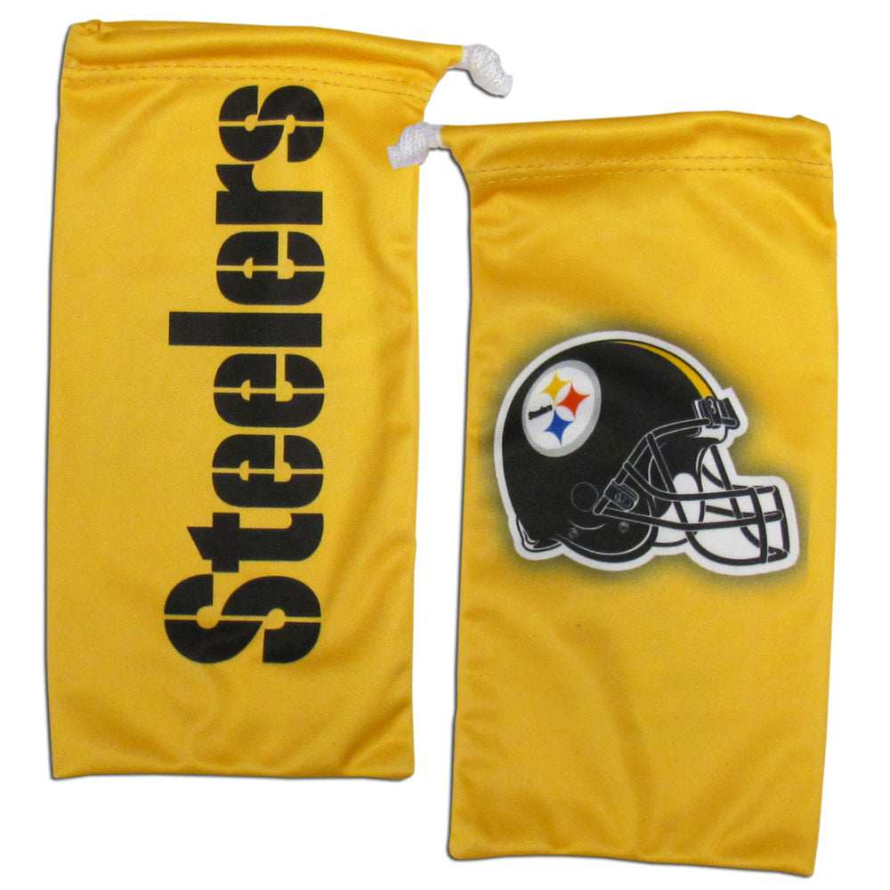 Pittsburgh Steelers Microfiber Sunglass Bag - Pittsburgh Steelers - Flyclothing LLC