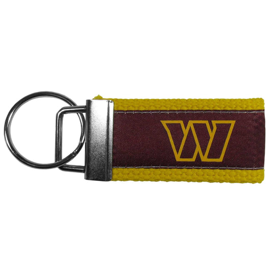 Washington Commanders Woven Key Chain - Siskiyou Buckle - Flyclothing LLC