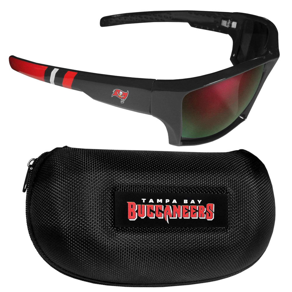 Tampa Bay Buccaneers Edge Wrap Sunglass and Case Set - Tampa Bay Buccaneers - Flyclothing LLC