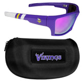 Minnesota Vikings Edge Wrap Sunglass and Case Set - Minnesota Vikings - Flyclothing LLC