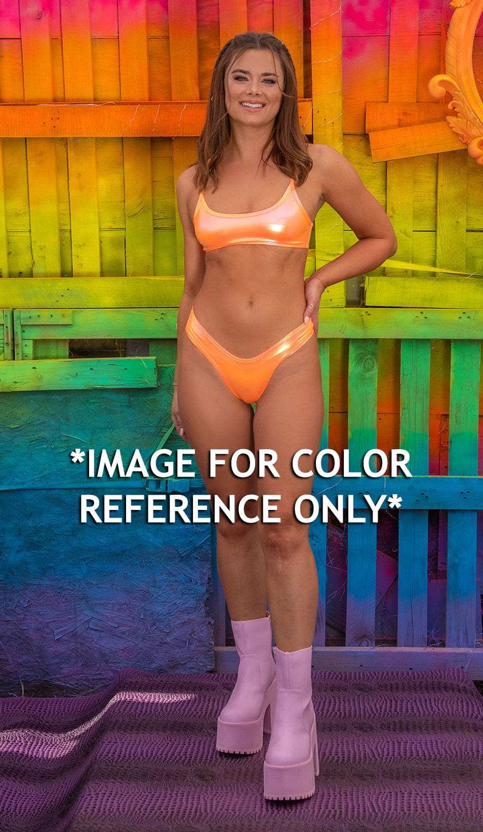 J-Valentine FF256 - Metallic Elastic Thong - J. Valentine - Flyclothing LLC