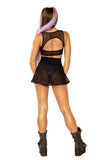 J-Valentine FF336 - Mesh Skater Skirt - J. Valentine - Flyclothing LLC