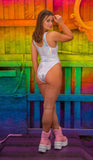 J-Valentine FF826 - Holographic Tank Bodysuit - J. Valentine - Flyclothing LLC
