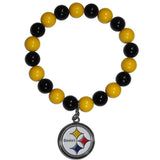 Pittsburgh Steelers Fan Bead Bracelet - Pittsburgh Steelers - Flyclothing LLC