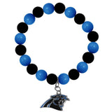 Carolina Panthers Fan Bead Bracelet - Carolina Panthers - Flyclothing LLC