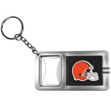 Cleveland Browns Flashlight Key Chain with Bottle Opener - Cleveland Browns - Flyclothing LLC
