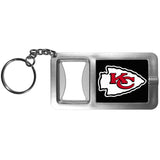 Kansas City Chiefs Flashlight Key Chain with Bottle Opener - Kansas City Chiefs - Flyclothing LLC