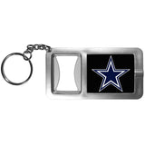 Dallas Cowboys Flashlight Key Chain with Bottle Opener - Dallas Cowboys - Flyclothing LLC